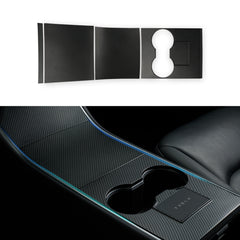 Nestour 2016-2020 Model 3 / Y Console Wrap (Matte Carbon Fiber)