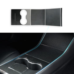 Nestour 2016-2020 Model 3 / Y Console Wrap (Glossy Carbon Fiber)