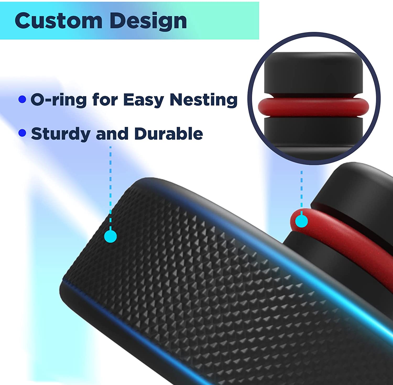 Nestour Tesla Rubber Jack Pad Adapter for Model 3/Y/X/S （4Pcs)