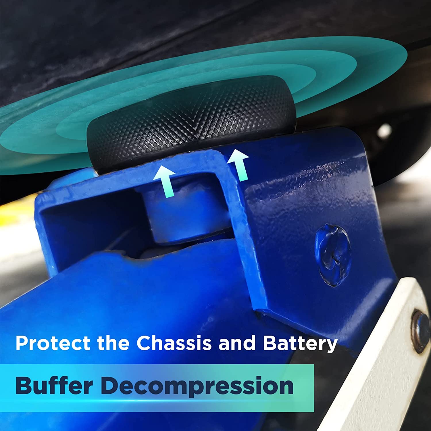 Nestour Tesla Rubber Jack Pad Adapter for Model 3/Y/X/S （4Pcs)